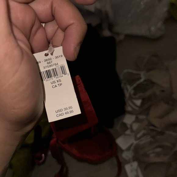 ♥️aerie Red Bandeau Intimates - Picture 7 of 7